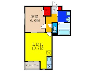 ラフレシール　ヌフの物件間取画像